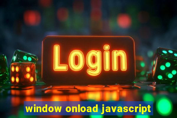 window onload javascript